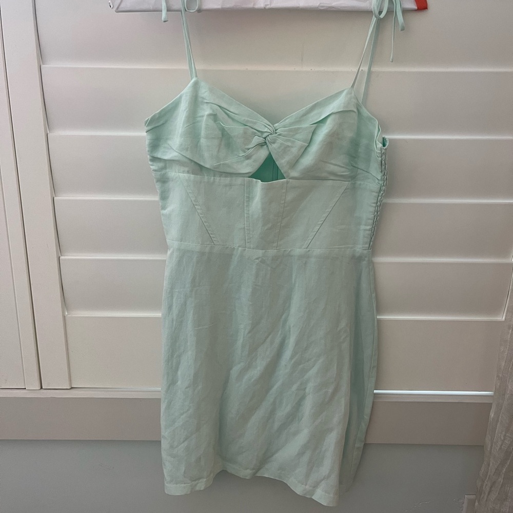 Amanda Uprichard Light Green Dress. Never been worn